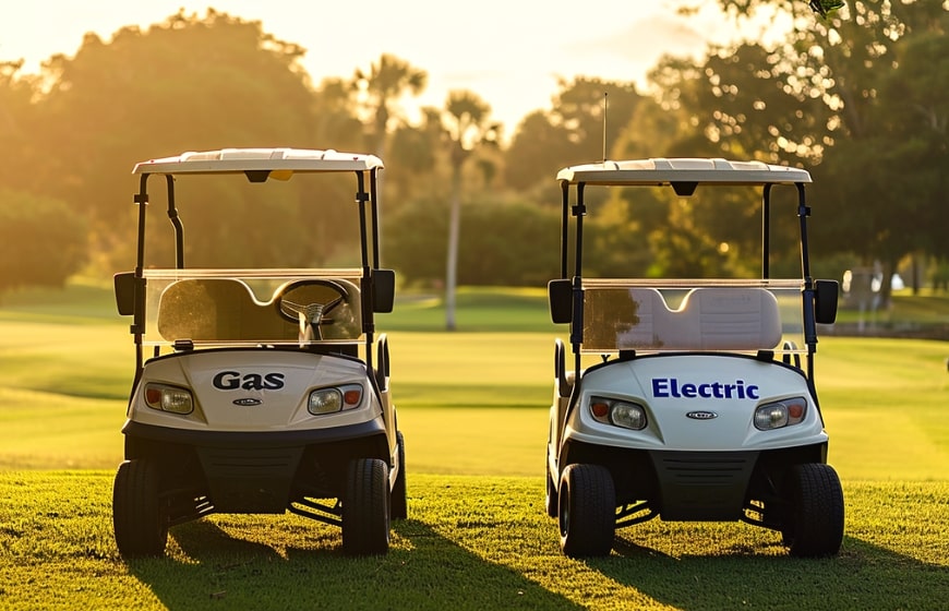 Gas Vs. Electric Golf Carts
