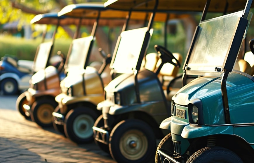 Golf Cart Vs. Car Rental