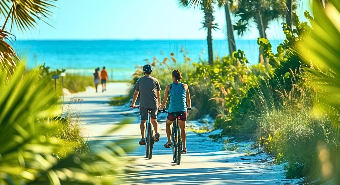 Bike Path Coquina Beach