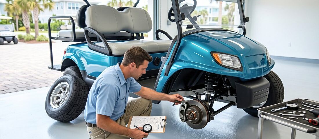 What Gets Checked on Your Golf Cart Before It Reaches Your Door ? golf cart pre-delivery maintenance