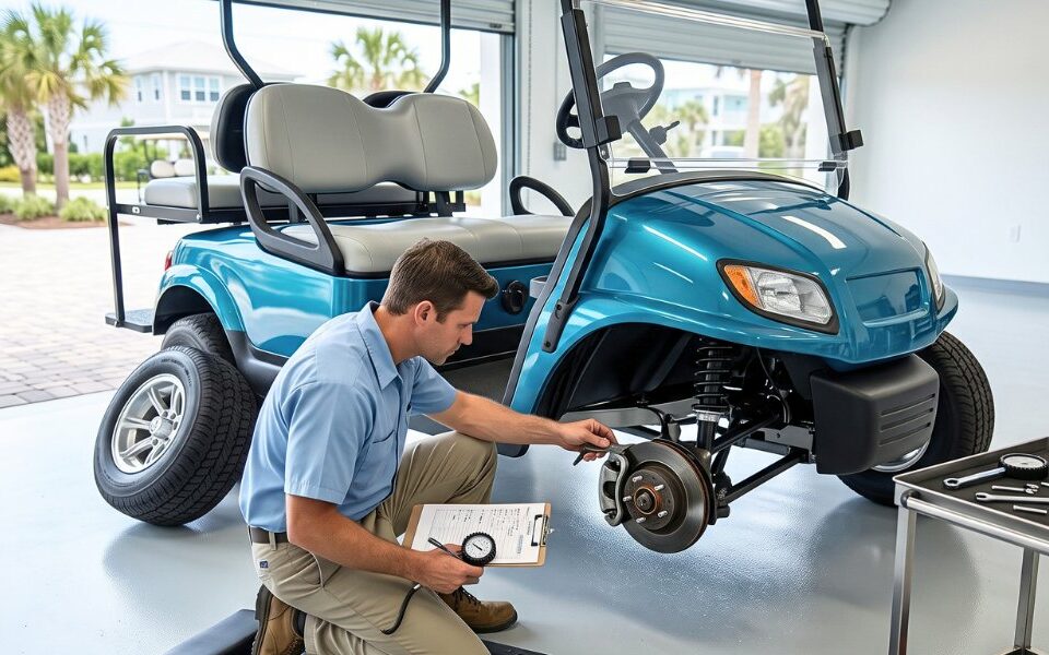 What Gets Checked on Your Golf Cart Before It Reaches Your Door ? golf cart pre-delivery maintenance